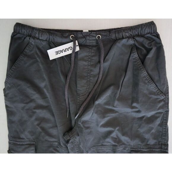 Garage 5GK 222 43 Women's Sz XS Forged Iron Gray Tanner Tie Up Cargo Pants - Picture 6 of 12